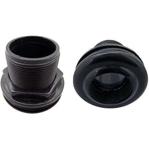2 Pack - 1.5 Threaded/Slip Bulkhead (AM Brand) - 2 1/2 Hole Diameter Required.