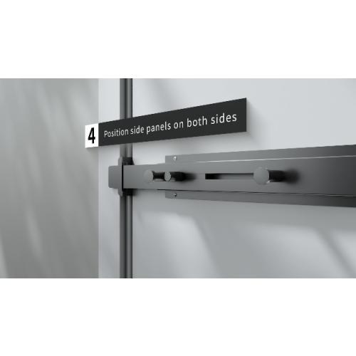 Sihnman Door Bar Lock - Patented Door Barricade Security Bar - Home Safety Improvement, Door Reinforcement, Childproof, Break-in Prevention - Premium Grade Steel Door Mount for 26''-37'' Wide Doors