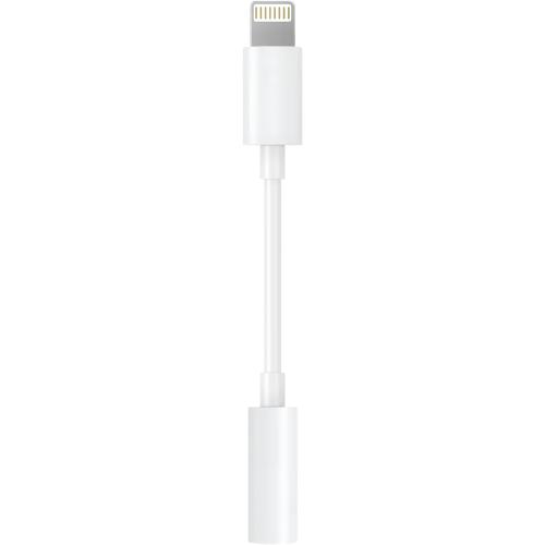 Apple MFi Certified Lightning to 3.5mm Headphone Jack Adapter -Premium Audio Quality & DAC Chip for Music Listening Car, Gym, Home Office, Compatible with iPhone 14/13/12/11/X/8/7 (White)