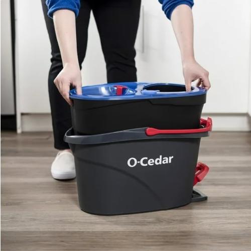 EasyWring RinseClean Spin Mop and Bucket System, Hands-Free System