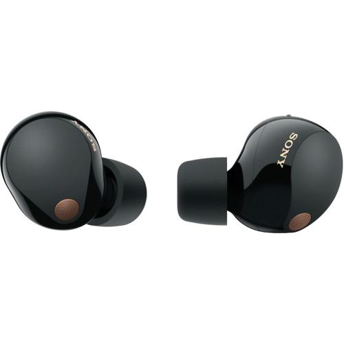 Sony WF-1000XM5 Truly Wireless Bluetooth Noise Canceling Earbuds Headphones with Voice Built in, Black (WF1000XM5/B)   USB Adapter
