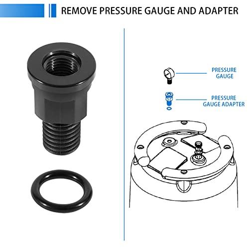 R0557100 Pressure Gauge & Air Relief Adapter Replacement for Select Zodiac Jandy CS/CJ Series Cartridge Filter
