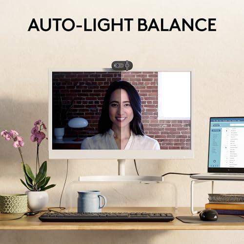 Logitech Brio 101 Full HD 1080p Webcam for Streaming and Meetings - Black