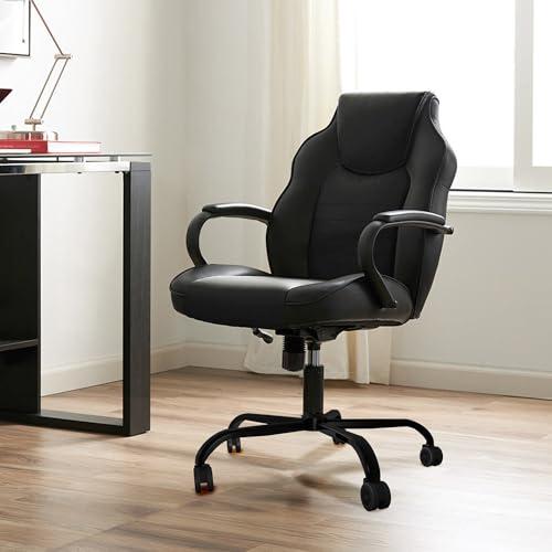 Frassie 28 Inch Office Chair Metal Base Replacement Heavy Duty 2500 Lbs Computer Desk Chair Stool Base Part with 5 Casters
