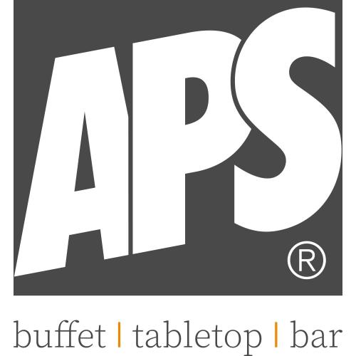 APS The Grid 19044 Plate, Porcelain, Diameter 32 cm, Sand, Stackable