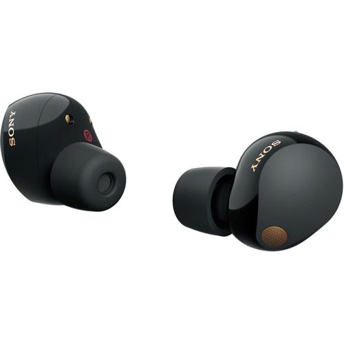 Sony WF-1000XM5 Truly Wireless Bluetooth Noise Canceling Earbuds Headphones with Voice Built in, Black (WF1000XM5/B)   USB Adapter