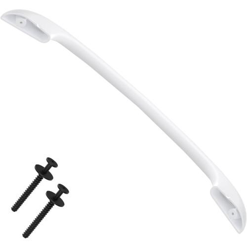 Upgraded 316443601 Oven Door Handle Replacement Compatible with Frigidaire Kenmore Electrolux Electric Range Oven Stove Come with 2 Pack 316433300 Range Oven Door Handle Screws