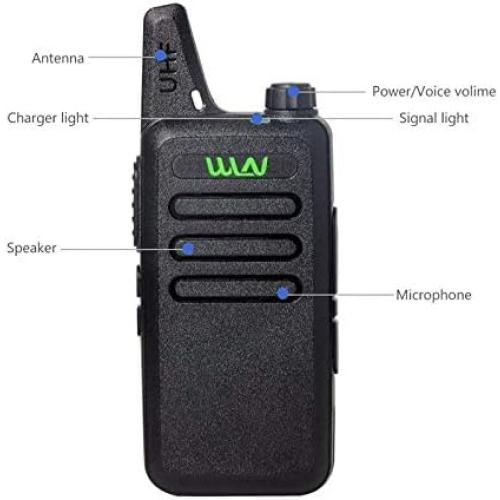 UHF 400-470 MHz MINI-handheld WLN KD-C1 Walkie Talkie Transceiver Radio …