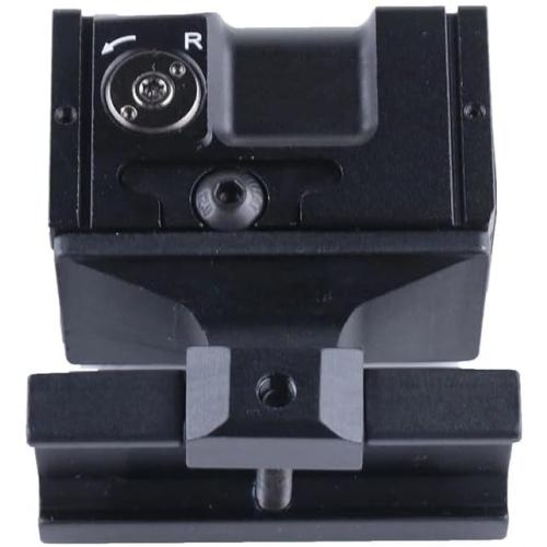 Tactical P-2 Advanced Compact Red Dot Reflex Sight, Reflex Hunting Optic Sight, 3.5MOA, Holographic Spotting Scope, with 1.54 Inch High Riser Mount, Fit 20mm Rail & Pistol Mount, Black