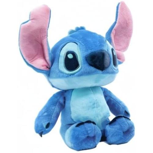 Disney Baby Lilo & Stitch Soft Huggable Stuffed Animal Cute Plush Toy for Toddler Boys and Girls, Gift for Kids, Blue Stitch 15 Inches
