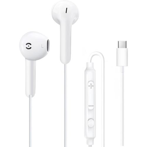 MAS CARNEY USB C Headphones Wired for iPhone 17 Pro Max 16 15, Samsung S26