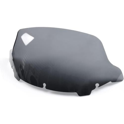 WYNMOTO 10.5 Smoke Wave Windshield Windscreen Wind Splitter Compatible for 2014-2024 Harley Davidson Touring Street Glide Electra Glide 2014 2015 2016 2017 2018 2019 2020 2021 2022 2023