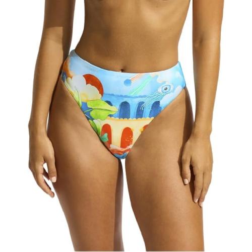 Seafolly Women's Hipster Bikini Bottom Swimsuit with Cheeky Coverage