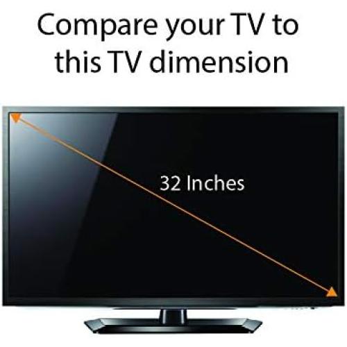 Anti Blue Light Screen Protector for 32 Inches (Screen Measured Diagonally) TV. Filter out Blue Light that relieve computer eye strain and help you sleep better