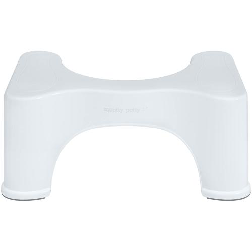 Squatty Potty The Original Bathroom Toilet Stool Height, White, 9 Inch (Pack of 1)