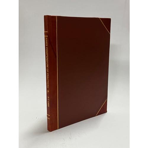 Ames Compendium of Practical and Ornamental Penmanship, Giving More Than 20 Entire Alphabets with Numerous Designs for Engrossed Resolutions, Testimonials, Certificates, (1883) [Leather Bound]