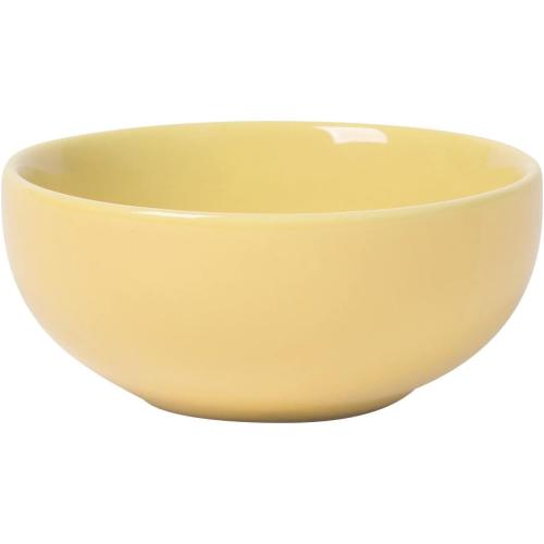 Now Designs Canyon Ceramic Pinch Bowl Set, Soy Sauce Dish, Set of 6, 2 oz