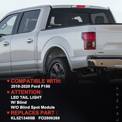 LED Tail Light Compatible With 2018 2019 2020 Ford F150 Driver Side