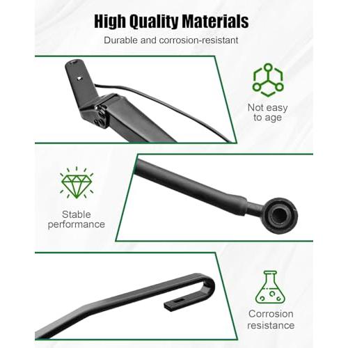 Front Wiper Arms Replace 602-5420 85111394 Fit for Volvo VNL 2008-2014 | for Driver And Passenger Side, Wiper Arm for Right & Left Side