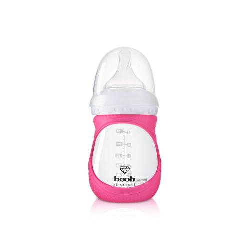 Joovy Boob Diamond 5oz with Pink Sleeve 2 pack