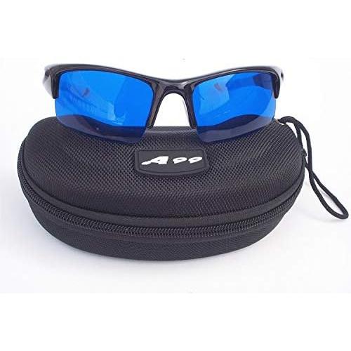 A99 E-BW Golf Ball Finder Glasses with Storage Box, Course Use Only