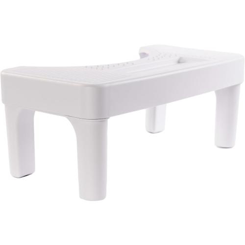 6.7 Inch Toilet Stool for Bathroom,Non-Slip Potty Stool for Pooping,Toilet Step Stool for Adults/Seniors/Kids