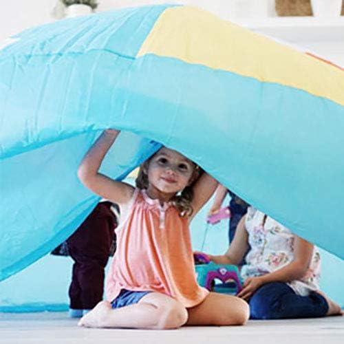 The Original Patented AirFort - Build A Fort in 30 Seconds, Inflatable Fort for Kids, Play Tent for 3-14 Years, A Playhouse Where Imagination Runs Wild, Fan not Included (Beach Ball Blue)