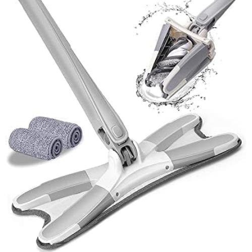 Whirlwind Dust Collector Floor Surface Cleaning Mop Automatic 360 Degree Rotating Spin Brush Hand Push Sweeper Broom for Home Office