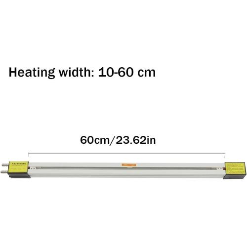 Acrylic PVC Plastic Bender 110V Bending Machine Plastic Sheet Bender 23.62 Inch 60cm Manual Strips Heater for Plastic BendingTool 1mm-6mm Thickness for Sign Making