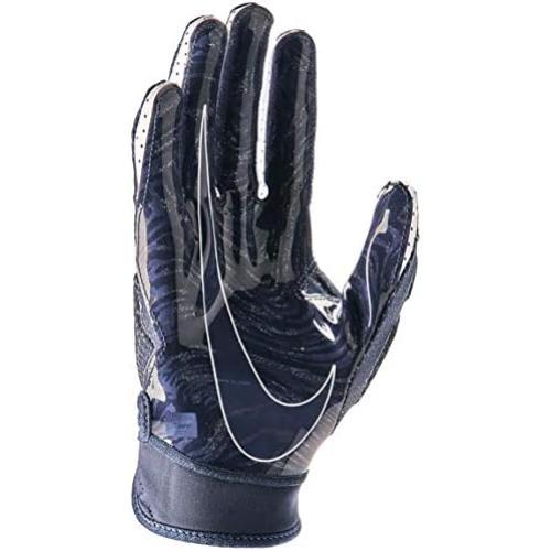 Nike Youth Superbad 4.5 Football Gloves (College Navy/College Navy/White, Small)