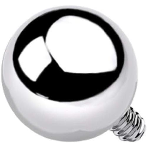 Pierced Owl Set of 10 14-16GA G23 Implant Grade Titanium Replacement Balls for Internally Threaded Jewelry