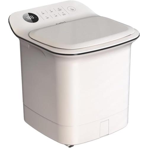 13-inch Foot Spa with Fully Automatic Electric Massage Dual-Action System, Integrating Electric Massage Rollers and Shiatsu Functionality, Featuring a Timer and Water Temperature Control