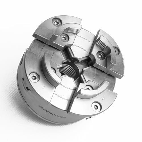 CK-3.75Z-RJTT Round Jaws for BMWOOD CK100 Series Woodturning Lathe chuck, Compatible with the Harbor Freight Bauer 23222A-B chuck.