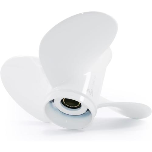 CAPTAIN 11x15 Propeller fit Yamaha Outboard Engine T25HP F30 40HP F40 48HP 50HP F50 55HP 60HP F60, 13 Tooth Spline OEM 69W-45943-00-EL Aluminum Outboard Propellers