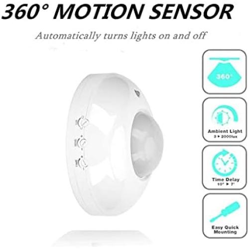 Infrared Sensor Detector Light Bulb Switch 110V-240V Adjustable PIR Auto Sensor Switch Body Motion Movement Ceiling