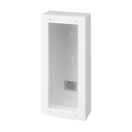 TOA Electronics YC-841 Outdoor Surface-Mount Back-Box; for N-8033MS Flush-Mount Master Station; Durable Steel Construction; Wall Installation; Includes Mounting Screws