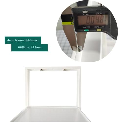 Fengze Metal Thickness 1.2mm Access Panel 24 x 24 Inch Spring Loaded - Strong Steel with Touch Latch No Key Needed