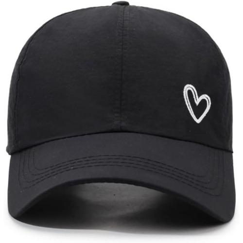 Womens Criss Cross Ponytail Hat Quick Drying Baseball Cap Sun Hats UV Protection Sport Cap