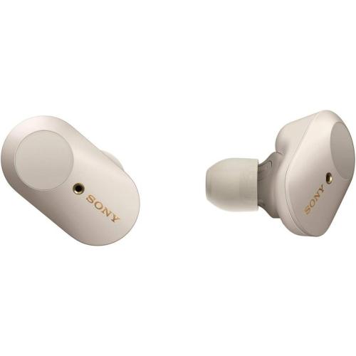 Sony WF-1000XM3 Industry Leading Noise Canceling Truly Wireless Earbuds Headset/Headphones with Alexa Voice Control And Mic For Phone Call, Silver