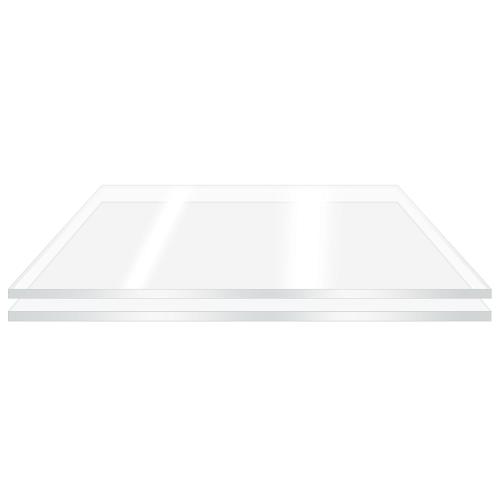 6 Pieces 6 x 12 Cast Plexiglass Sheet -1/8 Thick Clear Acrylic Sheet Clear Plastic Sheet, for Sign,Craft, Photo Frame, DIY Display Projects