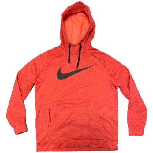 size XL Nike mens Men's Hoodie Pull-over Swoosh (as1, alpha, x_l, regular, Red/Black), X-Large