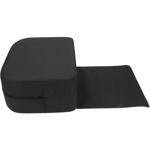Fabater Salon Booster Seat Cushion for Child Hair Cutting, Cushion for Styling Chair, PU Leather Soft Child Booster Seat Cushion, Barber Salon Booster Seat, Spa Equipment