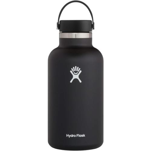 Hydro Flask Wide Flex Cap Black 64 Oz