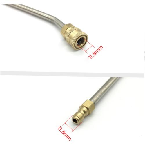 VANZACK Bent Rod Nozzle High Pressure Water Gun Extension Wand Hose Pressure Washer Spray Nozzle Power Washer Lance