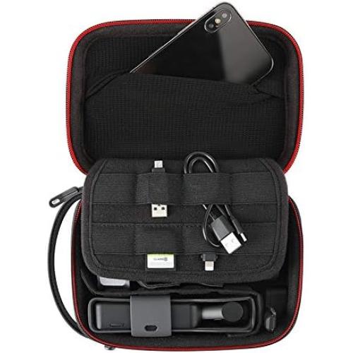 PGYTECH Camera Carrying Case, Storage Box Handbag for OSMO ACTION, DJI Pocket, Gopro Hero, DJI FPV Battery Carrying Bag for Mobile 3