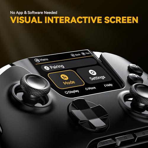 ManbaOne Interactive Screen Wireless Gaming Controller (Black)