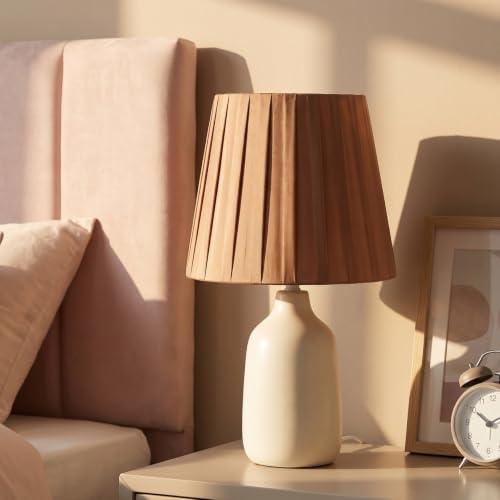 KALLORY Lamp Shade for Table Lamps Small Fabric Replacement Lampshade Cover