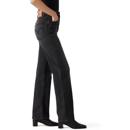 size 25 Levi's Womens Ribcage Straight ankle Length Jeans
