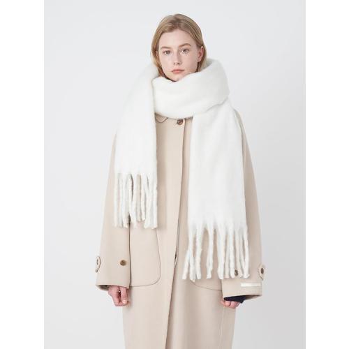 MININAI Women Chunky Scarf, Soft Warm Winter Scarf for Cold Weather, Christmas Blanket Scarves Pashmina Shawl Wrap