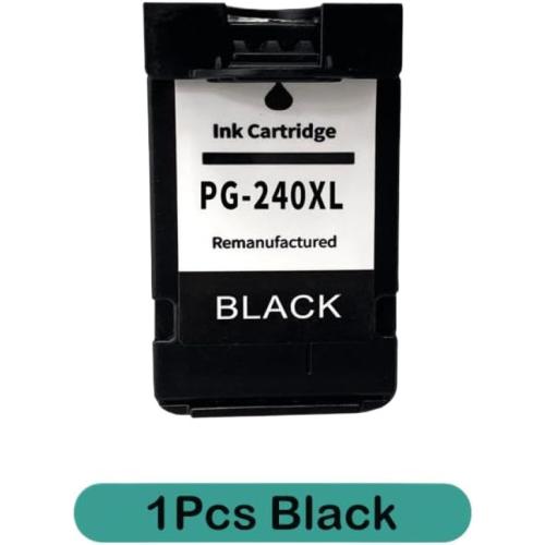 PG-240 CL-241 XL Compatible Ink Cartridge Set for MG2120 MG3120 MG3220 MX372 MX432 MX512 Printers (BK)